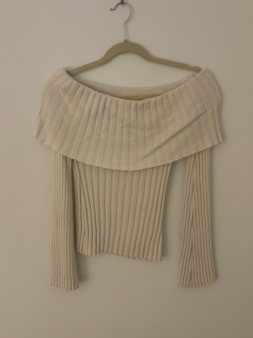 Reformation Lana fold over sweater